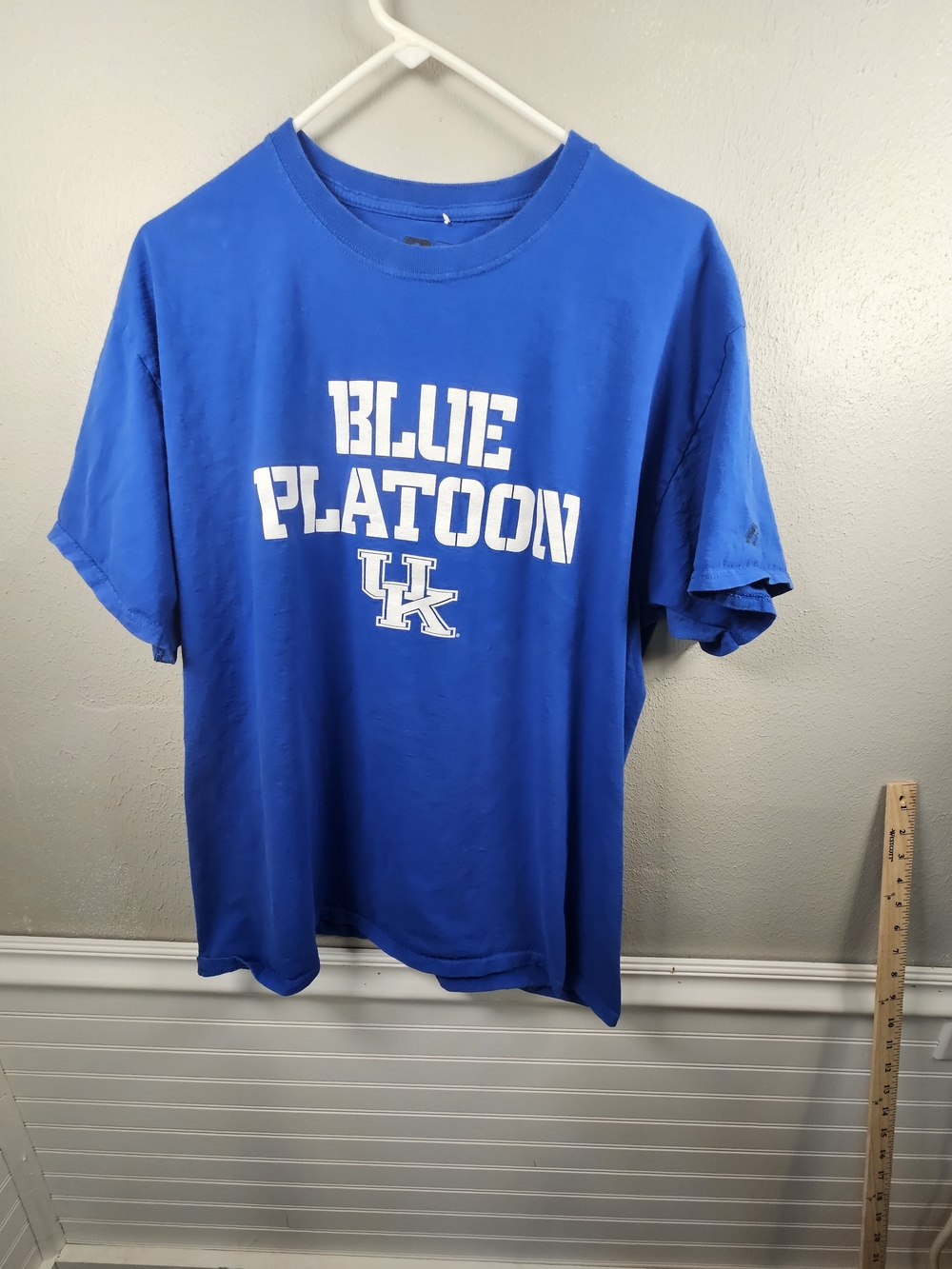 Blue Platoon 'UK' Graphic Unisex T-Shirt - Blue
